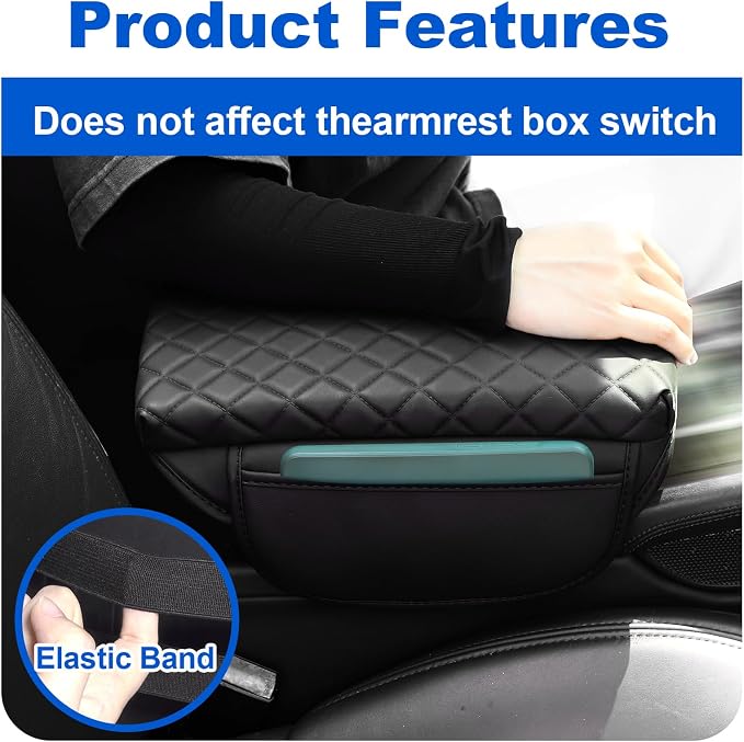 Center Console Armrest Cover for Hyundai Tucson 2022 2023 2024 2025 Armrest Box - Image 5