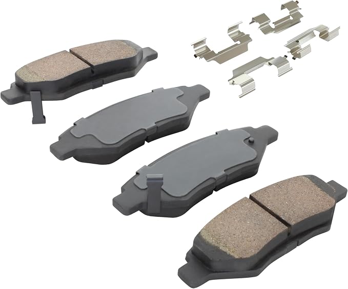 Premium Ceramic Rear Brake Pads Compatible - Image 2