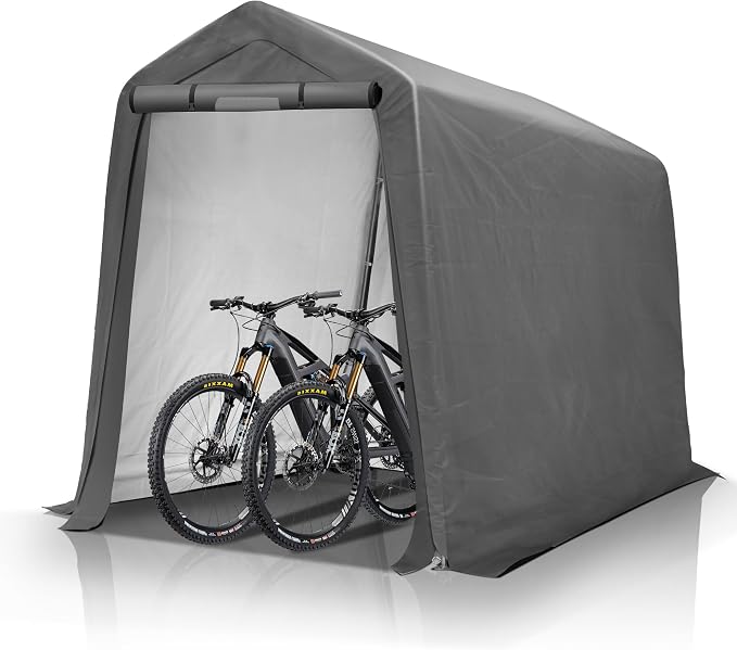 6' x 7' Outdoor Storage Shelter Shed- Heavy Duty Storage Tent by GARTOO