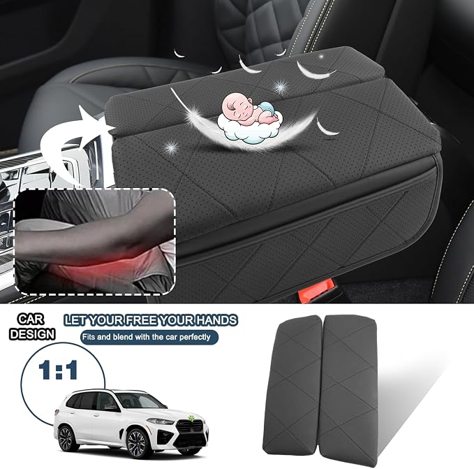 Ruiya BMW X5/X6/X7 Armrest Cover, - Image 6