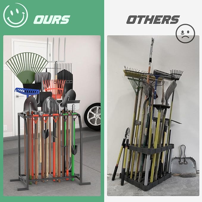 Trieez Extra Large Garden Tool Organizer - Image 3