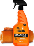 Nu Finish Water-Repellent Ceramic and Graphene Technology Vehicle Finishing Kit by NuFinish