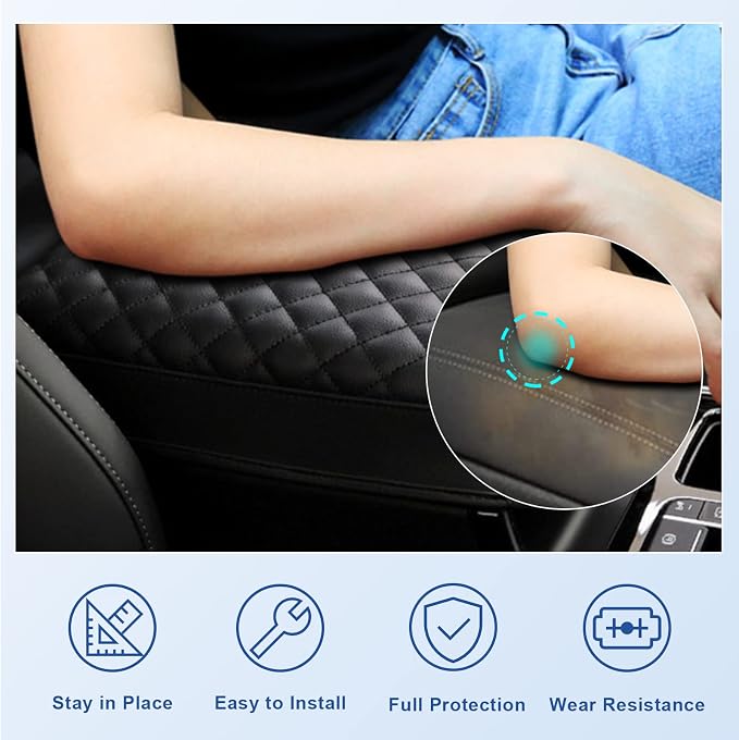CDEFG Sorento Center Console Cover: Armrest Cover Center Console Pad - Image 5