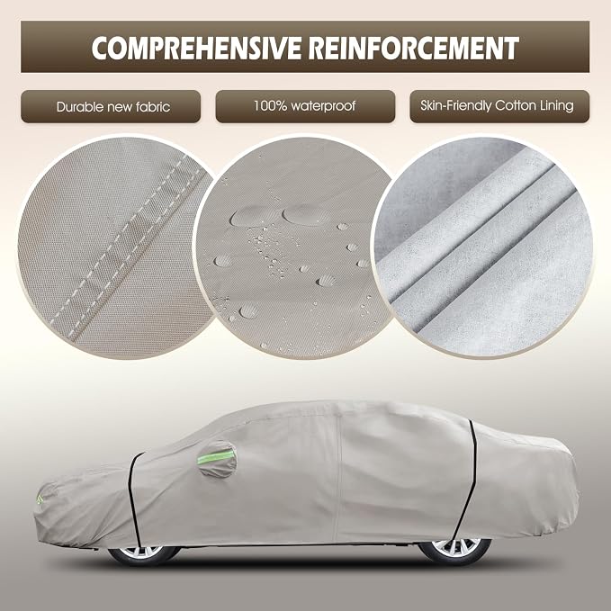 Migaven 6 Layers Car Cover Custom Fit - Image 2