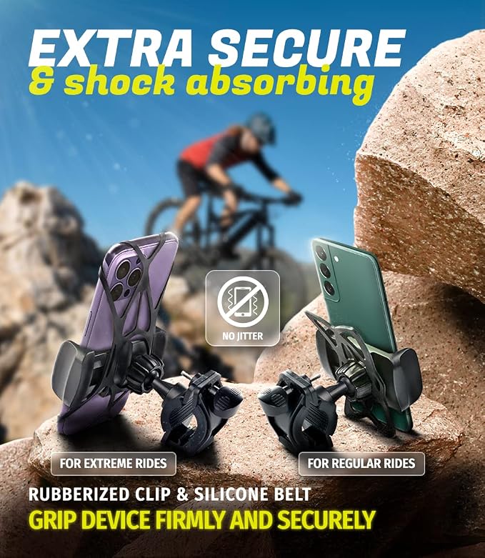 Metal Bike & Motorcycle Phone Mount - Image 3
