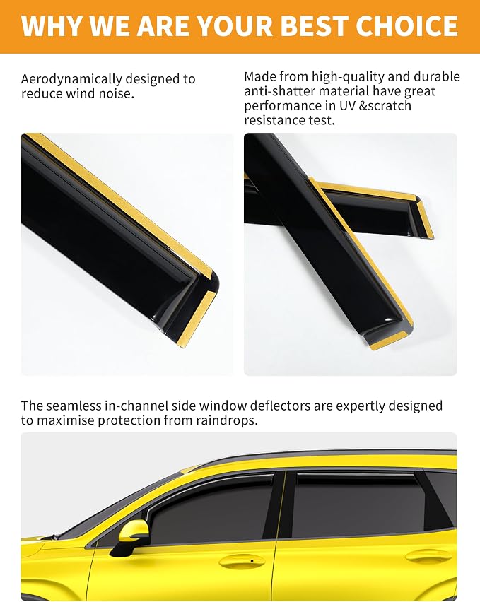 in-Channel Window Rain Guards Intended - Image 5