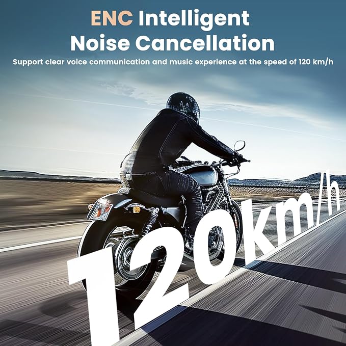 1200mAh Motorcycle Helmet Bluetooth Headset - Image 4