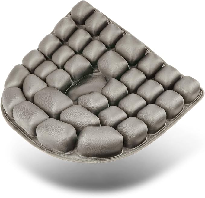 Travel Seat Cushion, 3D Air Inflatable Pressure Relief Cushion by RUIERS