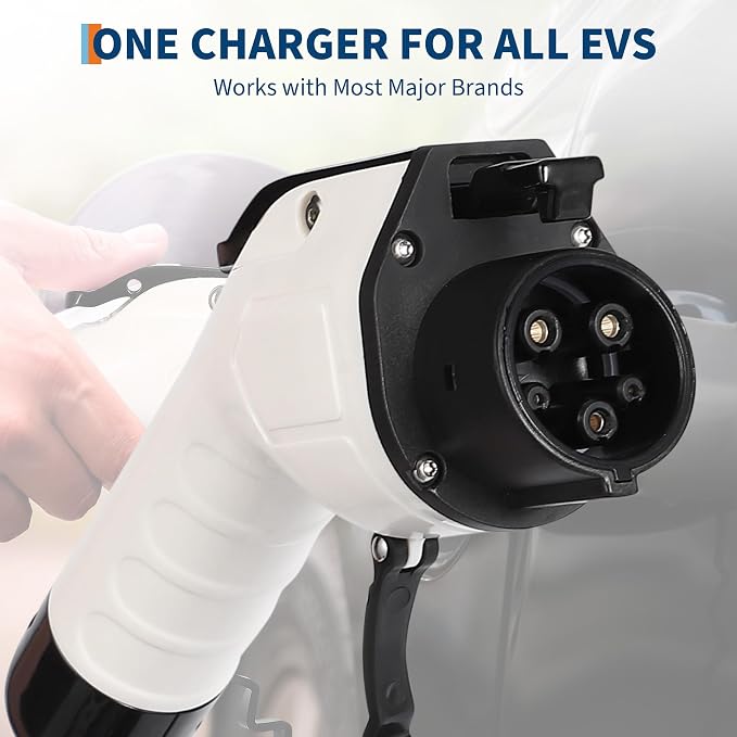 Level 2 EV Charger, 40A 240V Voltage, NEMA 14-50 Plug, 25ft Cable, Adjustable - Image 2