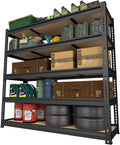 MUPATER 47.83" W x 23.82" D x 72.05" H Metal Storage Shelf, 5 Tier Adjustable by MUPATERHome