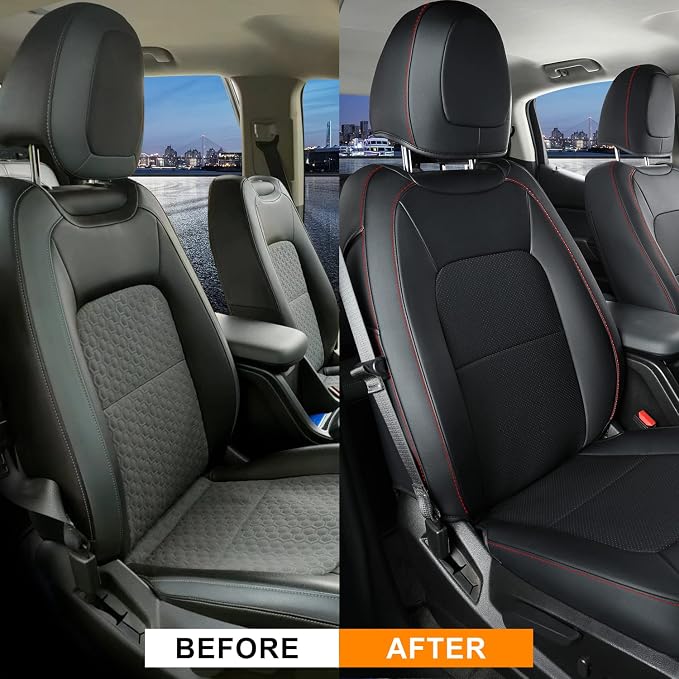 LUCKYMAN CLUB 2 Front Chevy Colorado Seat Covers, fit - Image 6