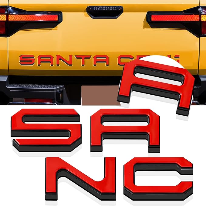 Tailgate Insert Letters Compatible by HMHN