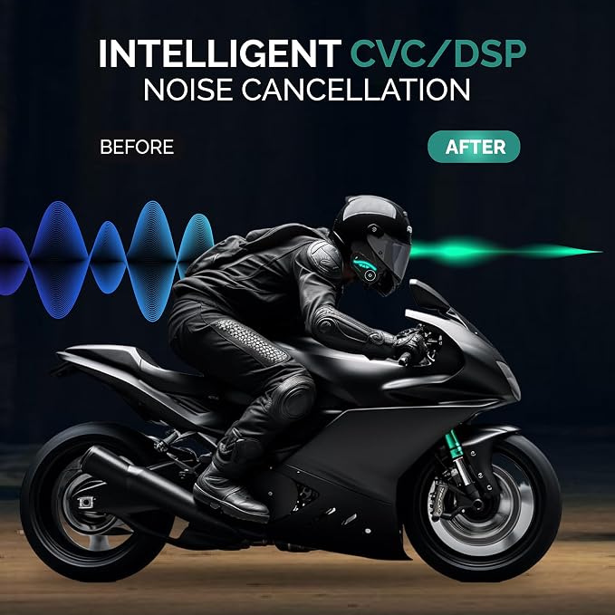 V8 Motorcycle Bluetooth Headset, Helmet Intercom - Image 3