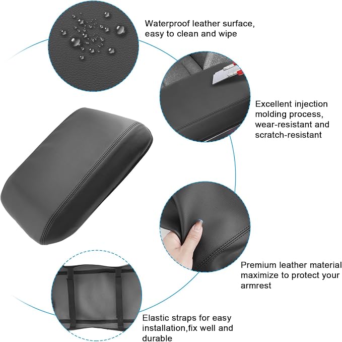 SXCY for 2024 2025 Land Cruiser Armrest Cover for Toyota Land Cruiser 2025 - Image 6