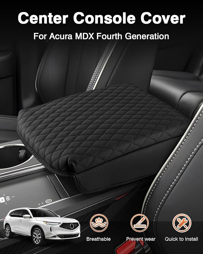 Shademax Custom Fit for Center Console Cover Acura MDX 2022 2023 2024 2025 2026 - Image 2