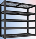 PrimeZone 72" H X 48" W X 18" D Heavy Duty Garage Shelving 5 Tier 2500 LBS by PrimeZone