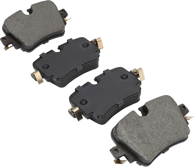 Premium Ceramic Rear Brake Pads Compatible - Image 2