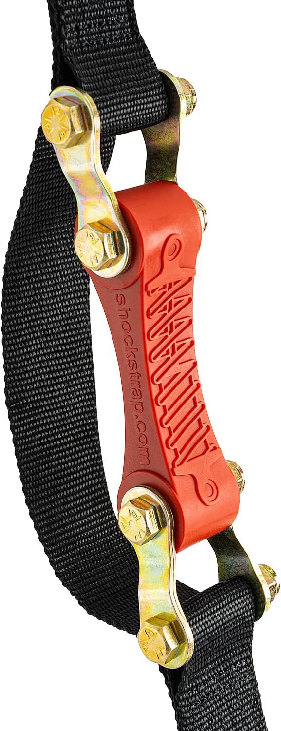 Ratchet Strap, 7’ x 1.5" Shock Absorbing Heavy Duty Tie Downs - Image 3
