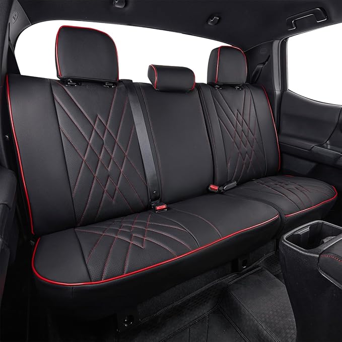 EKR Custom Fit Tacoma Rear Car Seat Covers by EKR