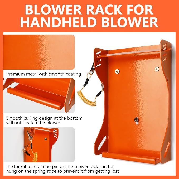 Blower Rack Compatible with Stihl BG-50, Handheld Blower Holder Mount Rack - Image 5