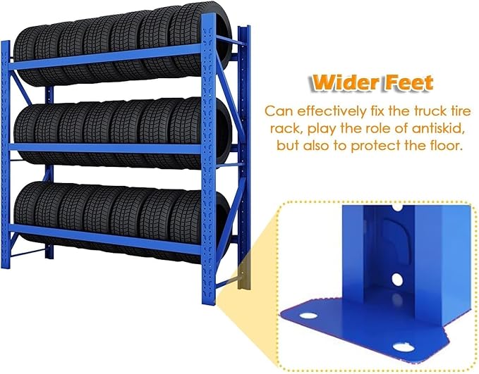 Adjustable Height Tire Storage Rack - Image 5