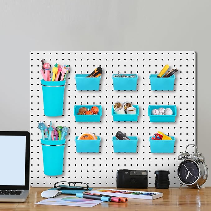 Yookeer 20 Pcs Pegboard Bins and Cups - Image 6