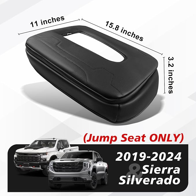 Muslogy Center Console Armrest Cover Compatible - Image 3