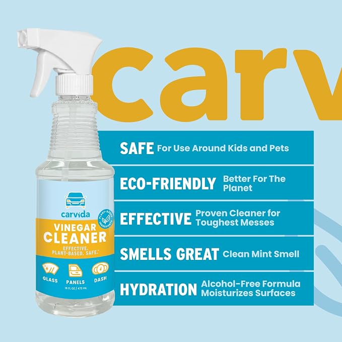 Vinegar Cleaner, Plant-Based, Natural Mint Scent - Image 2