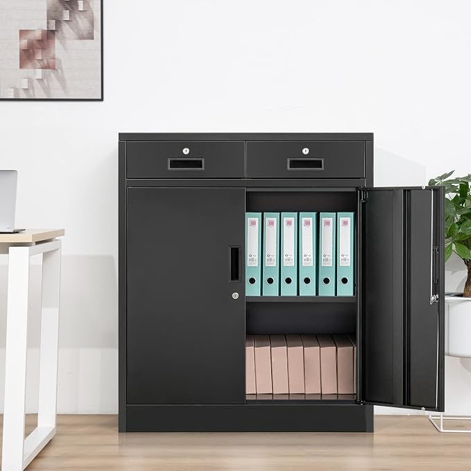 Metal Storage Cabinet, Metal Cabinets - Image 2