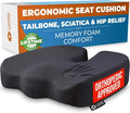 5 STARS UNITED Seat Cushion for Tailbone Pain Relief – Memory Foam Lifting by 5STARSUNITED
