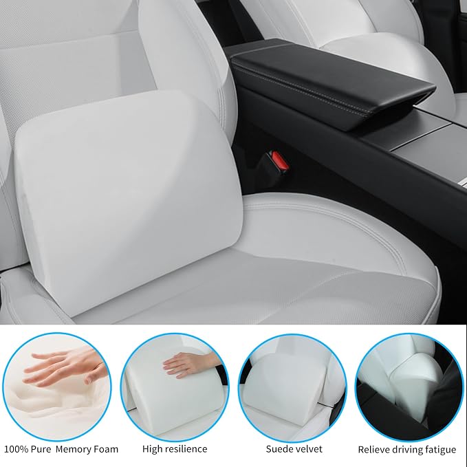 Lumbar Support Pillow Ergonomic Memory Foam Lumbar Pillow - Image 2