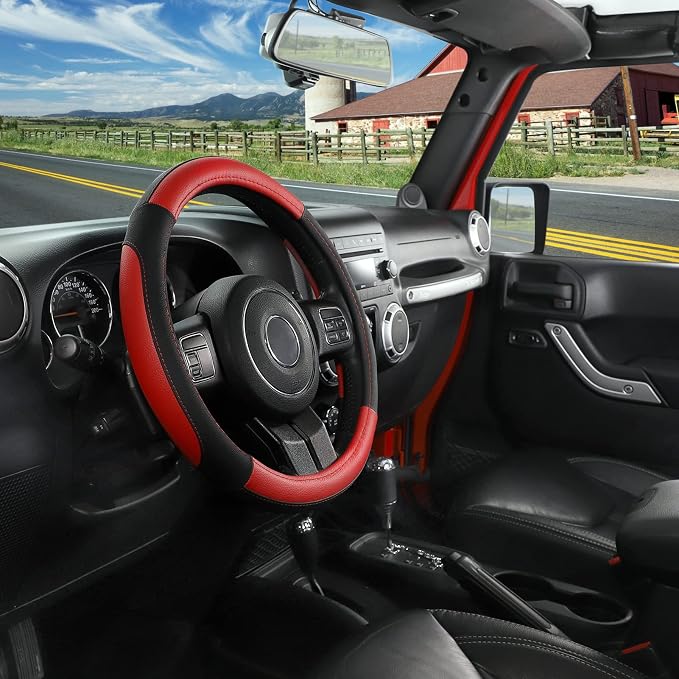 SEG Direct Car Steering Wheel Cover - Image 7