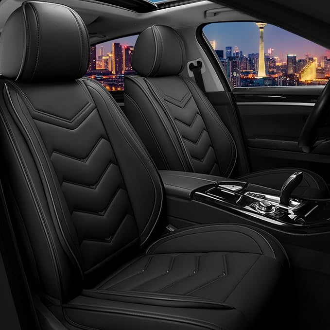 Car Seat Covers for Chrysler Pacifica 2004-2025, Stylish Sport Seat Cover by Unknown