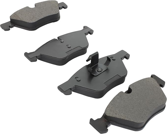 Premium Semi-Metallic Front Brake Pads Compatible - Image 2