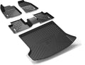 3W Floor Mats&Cargo Liner Fit for Jeep Cherokee 2015-2023, All Weather Custom by 3W