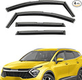 Extra Durable Window Deflectors in-Channel Window Visors Rain Guards Fit by AEROGUYSCustomfitrainguard