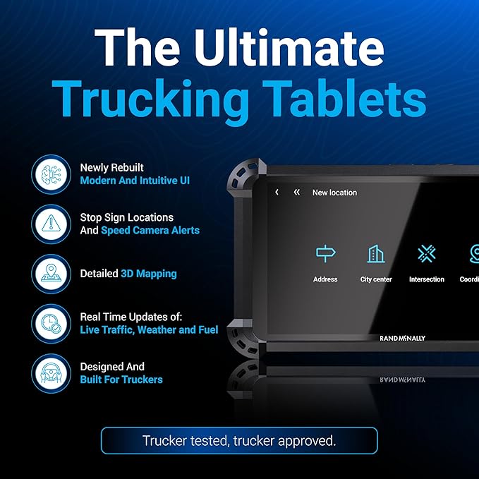Rand McNally RANDTAB6 6-inch GPS Truck Navigator - Image 3
