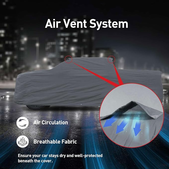 USCarCover Supreme All Weather Protection, Breathable Car Cover - Image 6