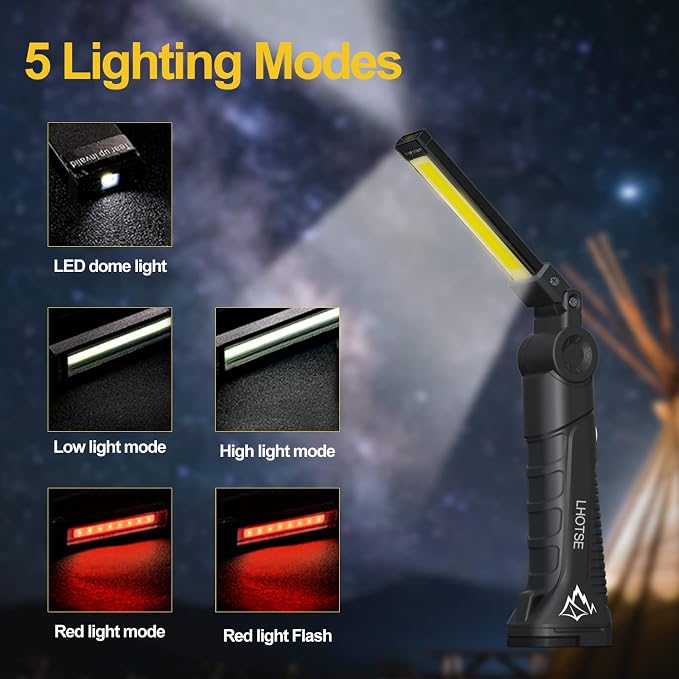 LHOTSE Rechargeable Work Lights, LED Work Light - Image 3