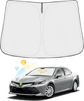 Windshield Sun Shade for 2018-2024 Toyota Camry Accessories Thicken 6-Layer by Canvcle