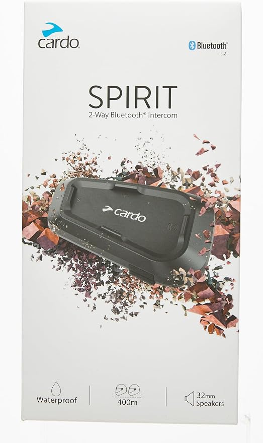 Cardo Systems Spirit HD Motorcycle Bluetooth Communication Headset, 2-Way - Image 9