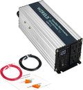 WZRELB 1000W Pure Sine Wave Inverter 12V DC to 110V 120V AC, Car Power Inverter by WZRELB