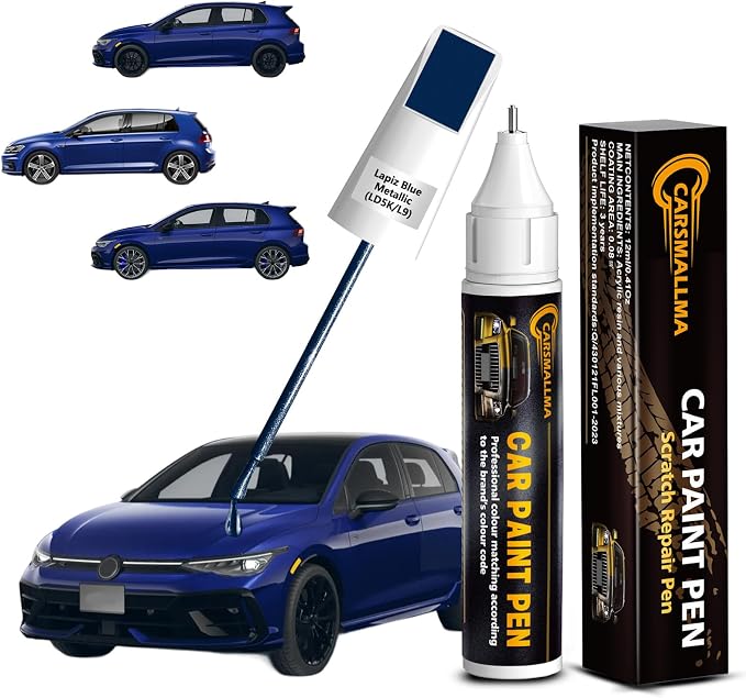 LD5K/L9 Lapiz Blue Metallic Car Touch Up Paint by Carsmallma