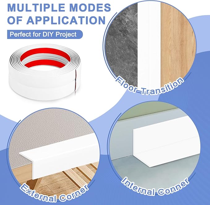 Wall Corner Protector Moulding Trim Peel and Stick Wall Corner Guards Trim - Image 5