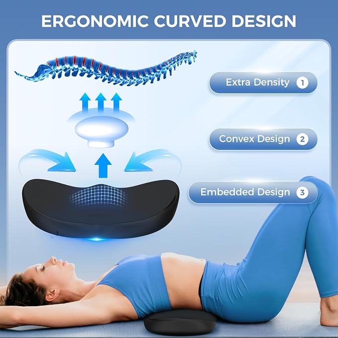 Lumbar Support Pillow for Office Chair, Memory Foam Lumbar Pillow for Lower - Image 6