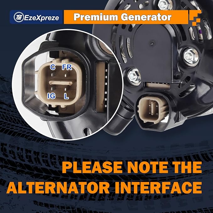 EzeXpreze New Alternator fit for Honda for Accord 2004 2005 2006 2007 130Amp - Image 3