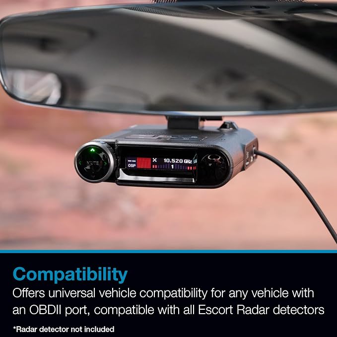 Escort Radar Detector Power Cord, OBDII to RJ11 Cable Radar Detectors: MAX 360 - Image 7