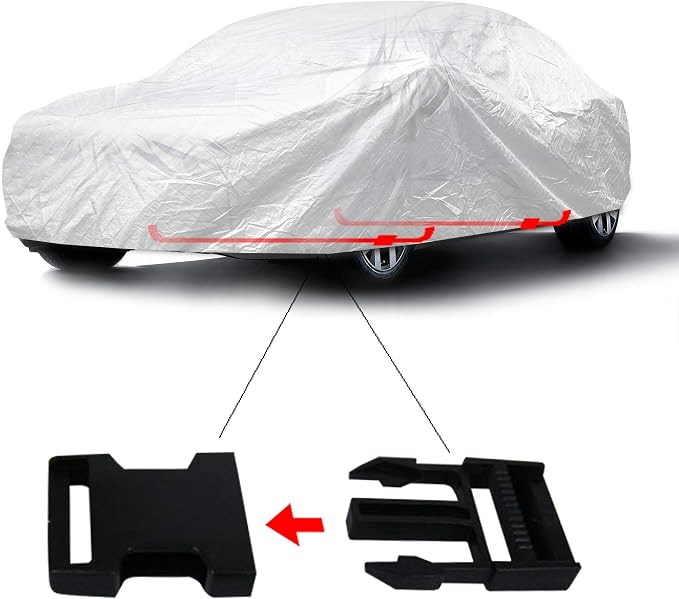 Sojoy Car Covers All Weather Waterproof Car Covers Soft Aluminum Car Cover - Image 5