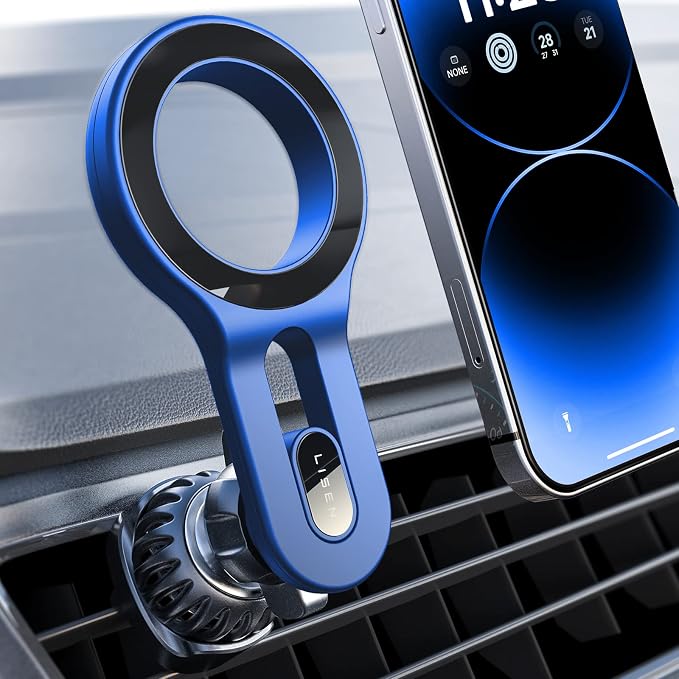 LISEN for iPhone 16 MagSafe Car Mount, Ultra Magnetic Long Arm Mag Safe Car by Lisen