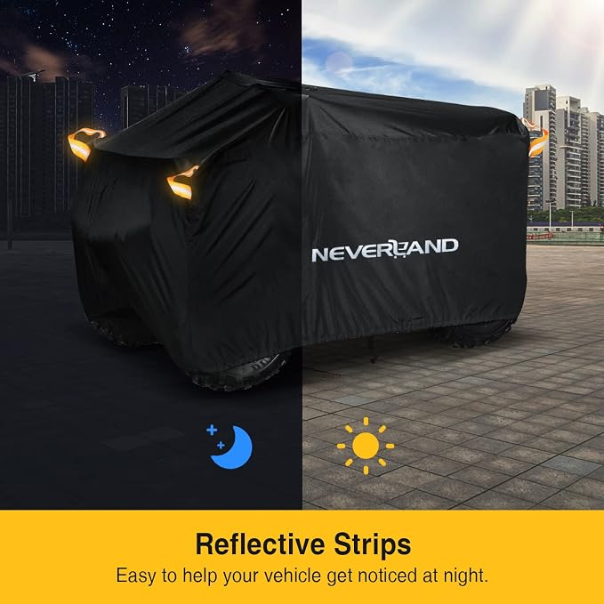 NEVERLAND ATV Cover Waterproof Heavy Duty 4 Wheeler Cover Quad Cover All Season - Image 7